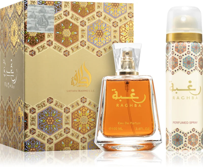 Raghba + Deo (Gold) Eau de Parfum 100ml