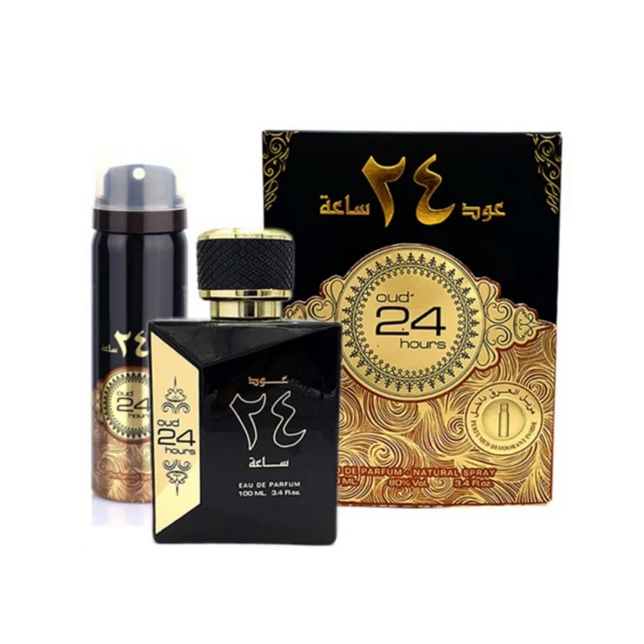 OUD 24 HOURS Eau de Parfum 100 ml + Deo